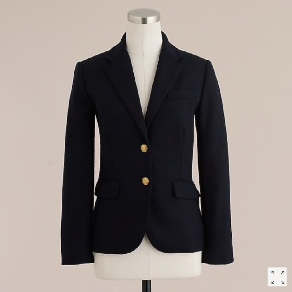 J. crew wool school boy blazer